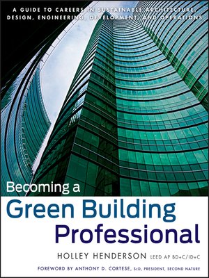 cover image of Becoming a Green Building Professional